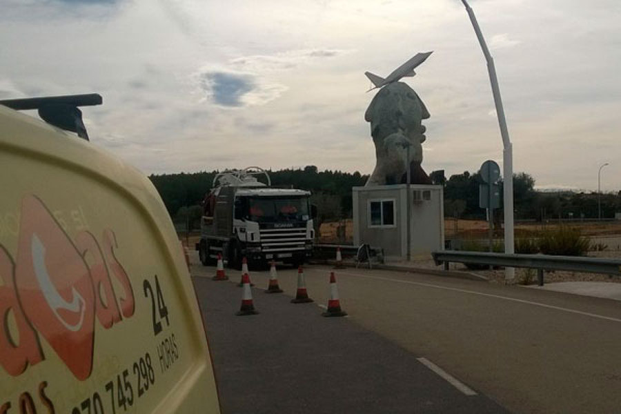 Entrando al aeropuerto de Castellón