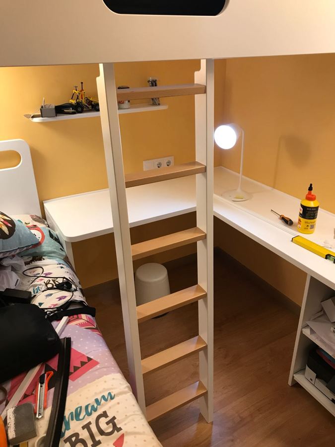 Escalera a diseño movible