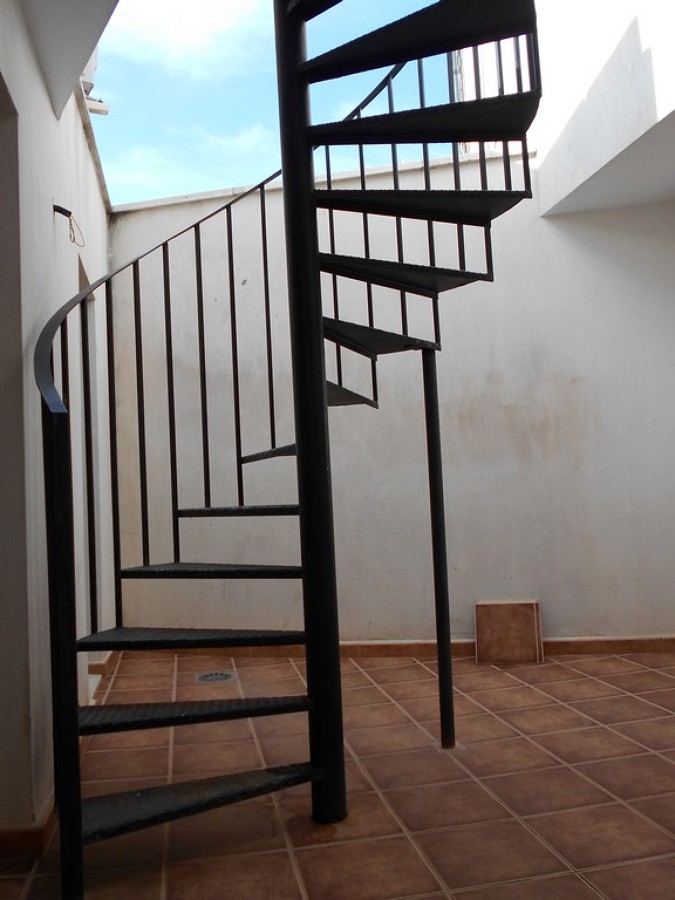 escalera azotea