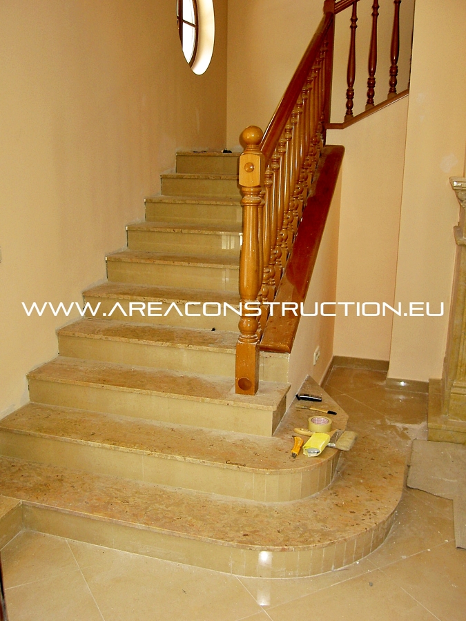 Escalera casa. Castelldefels, Barcelona