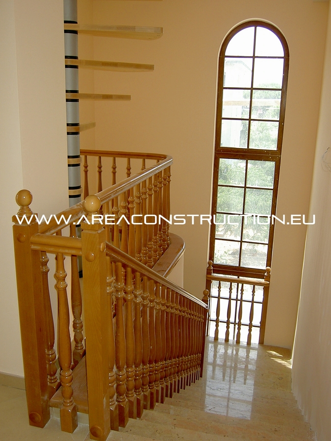 Escalera casa. Castelldefels, Barcelona