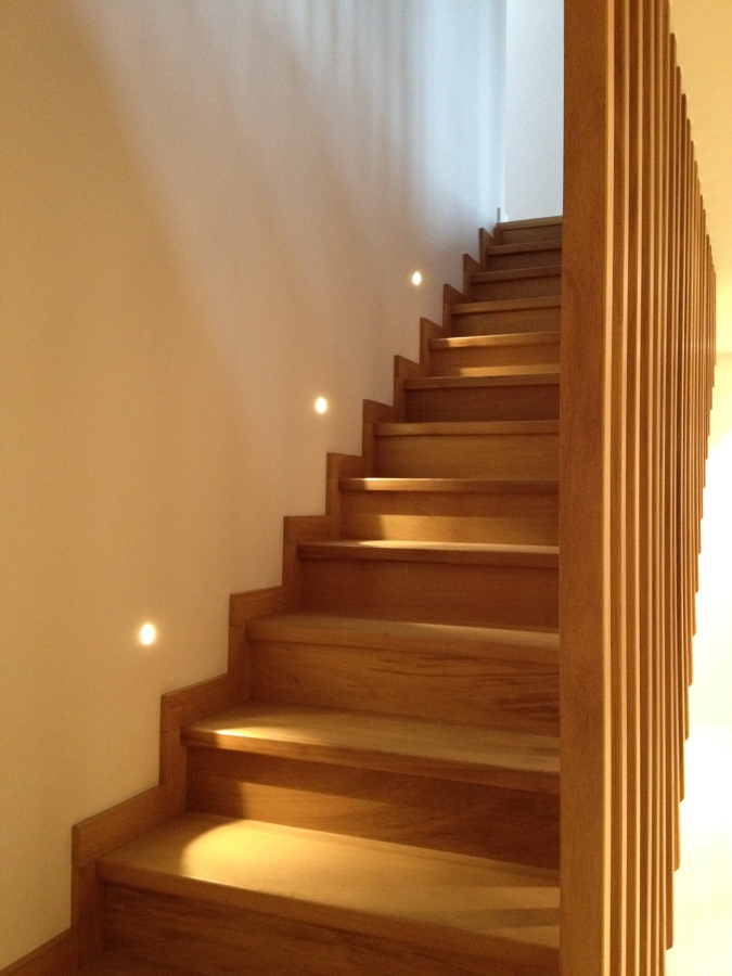Escalera de madera _  ARQit Estudio