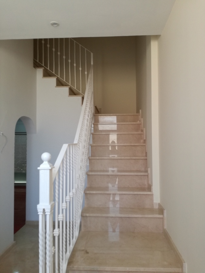 escalera de marmol