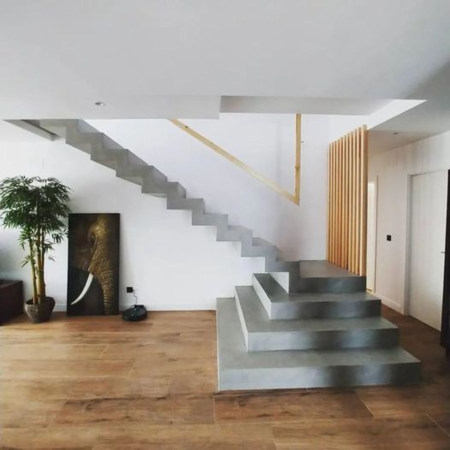 ESCALERA DE MICROCEMENTO