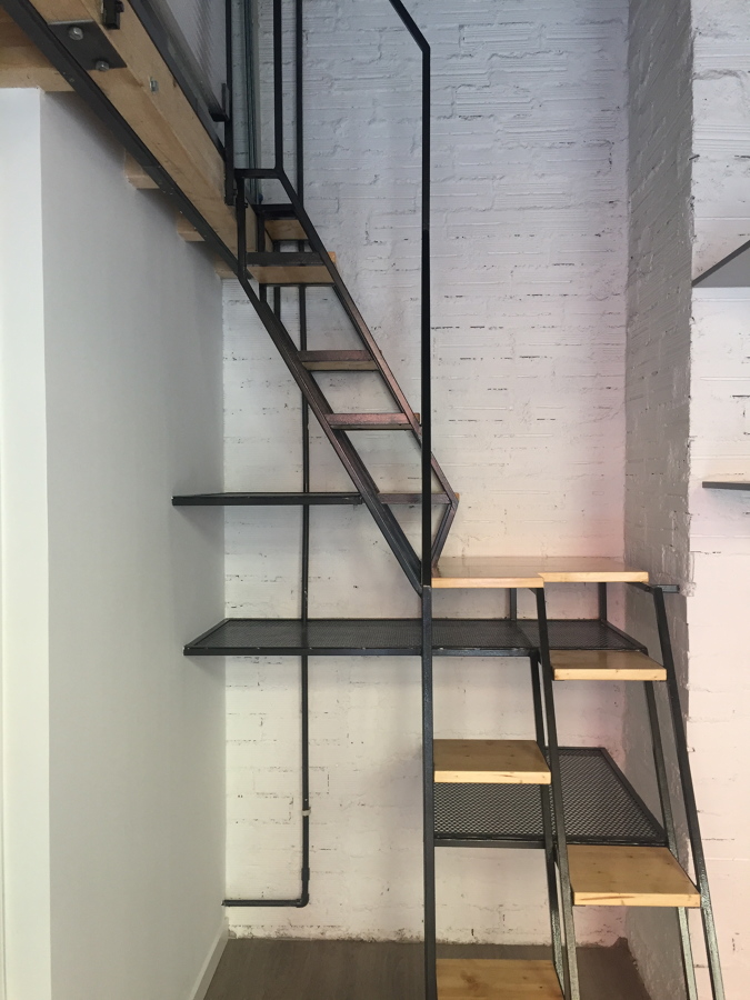 Escalera de pie derecho