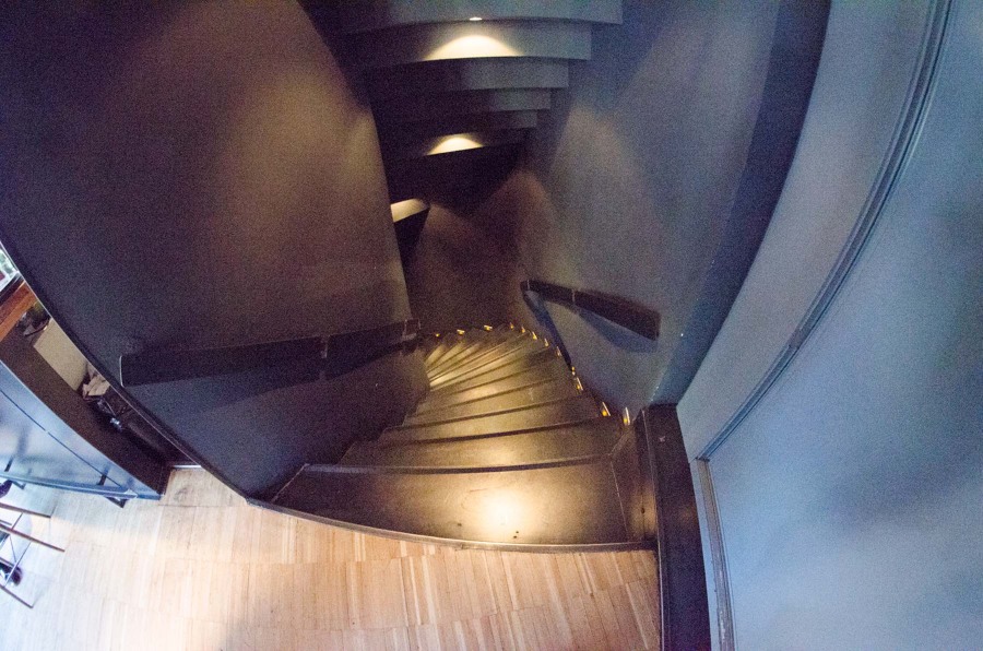 Escalera de planta de superior