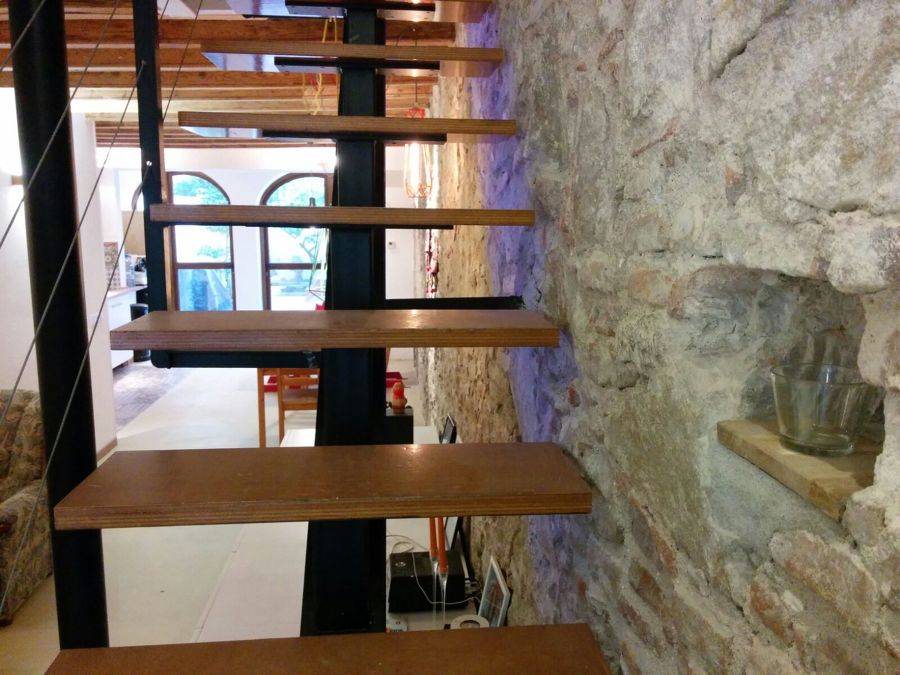 Escalera entre 2 plantas