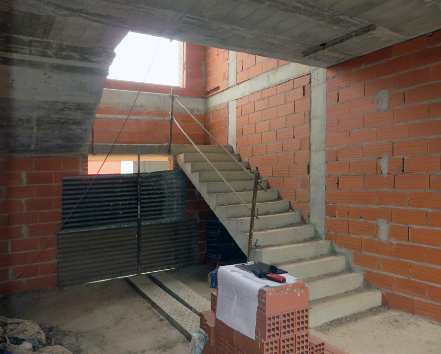 Escalera estado previo