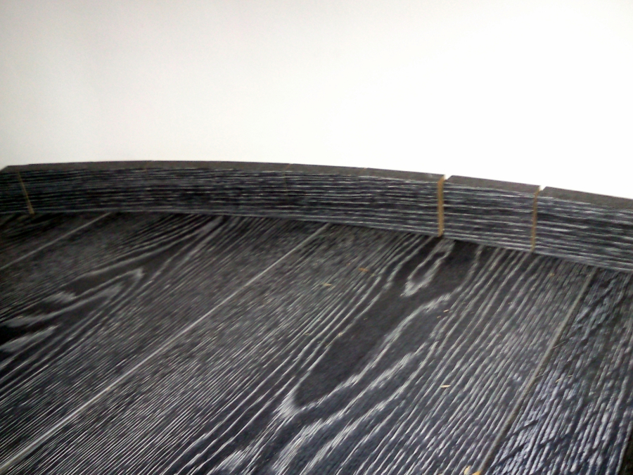 ESCALERA FORRADA CON PARQUET FLOTANTE EUROWOOD ROBLE NEGRO CALÍZO