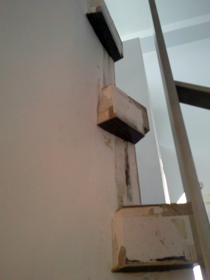 ESCALERA FORRADA CON PARQUET FLOTANTE EUROWOOD ROBLE NEGRO CALÍZO