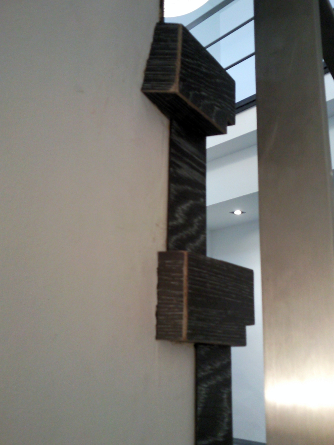 ESCALERA FORRADA CON PARQUET FLOTANTE EUROWOOD ROBLE NEGRO CALÍZO