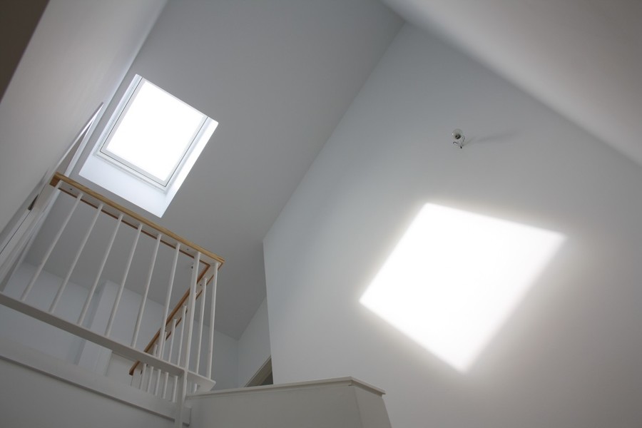 Escalera Interior con lucernario