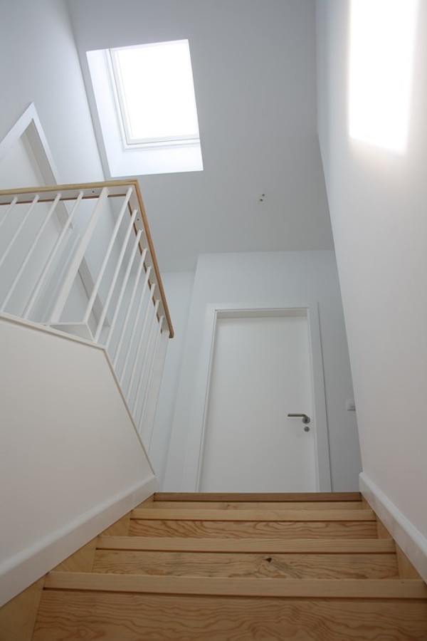 Escalera Interior con lucernario