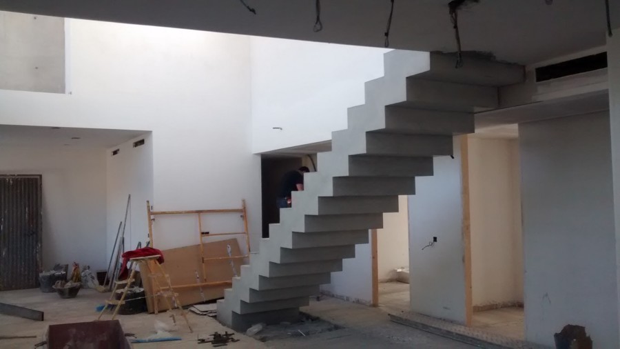 Escalera interior ejecutada