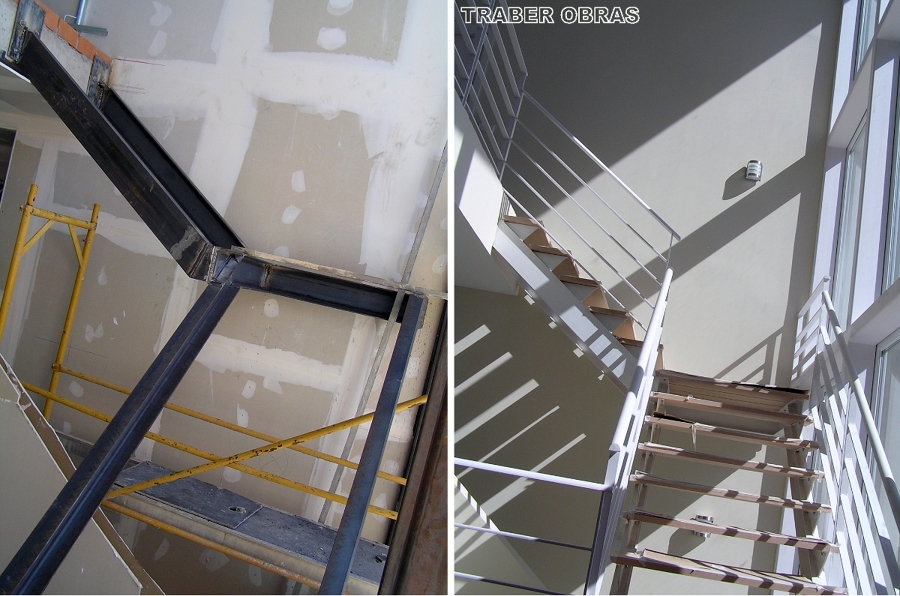 ESCALERA INTERIOR. FASES DE EJECUCIÓN.