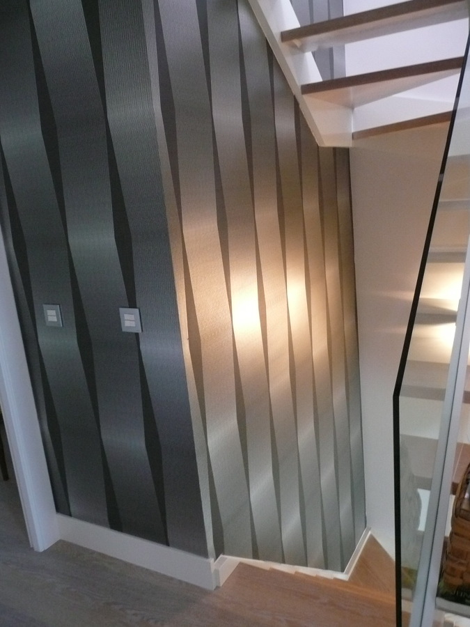 Escaleraq empapelada