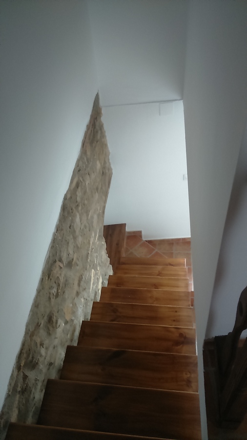 ESCALERAS DE HIERRO Y MADERA