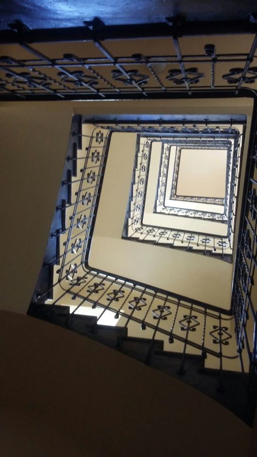 Escaleras protegidas