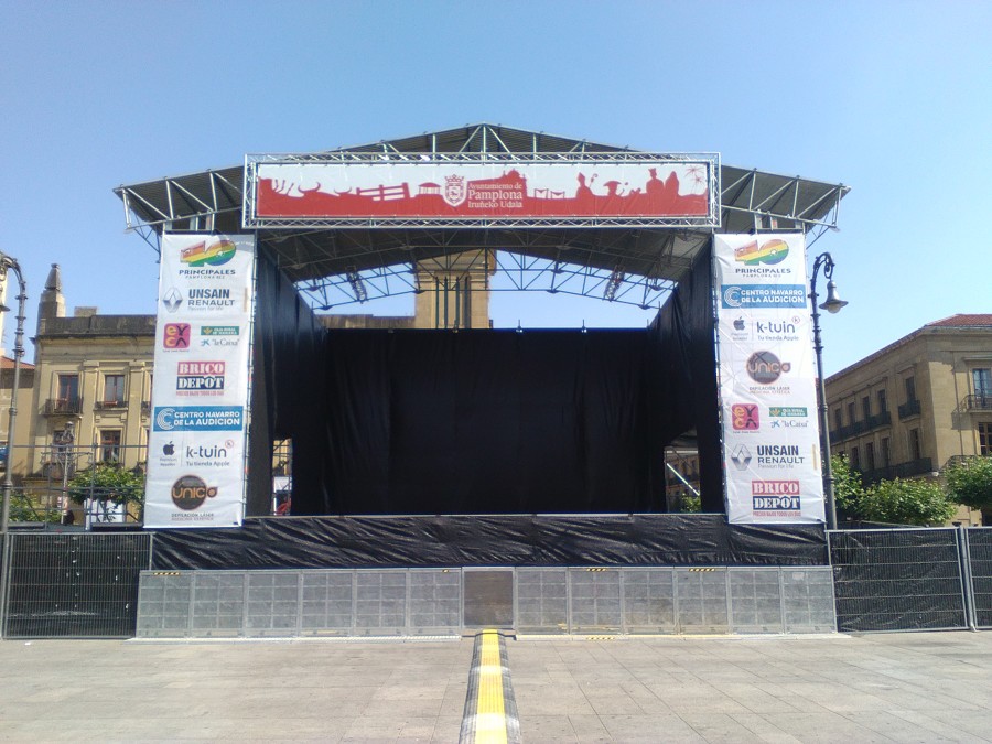 Escenario Plaza Castillo