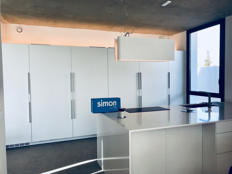 ESPACIO COCINA. ISLA DOBLE