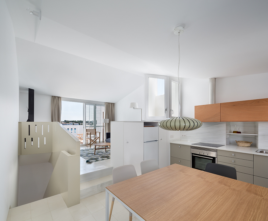 Espacio conectado al exterior 