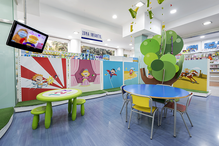 Espacio de recreo para niños