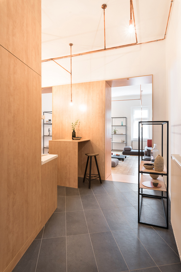 Espacio diáfano y conectado 