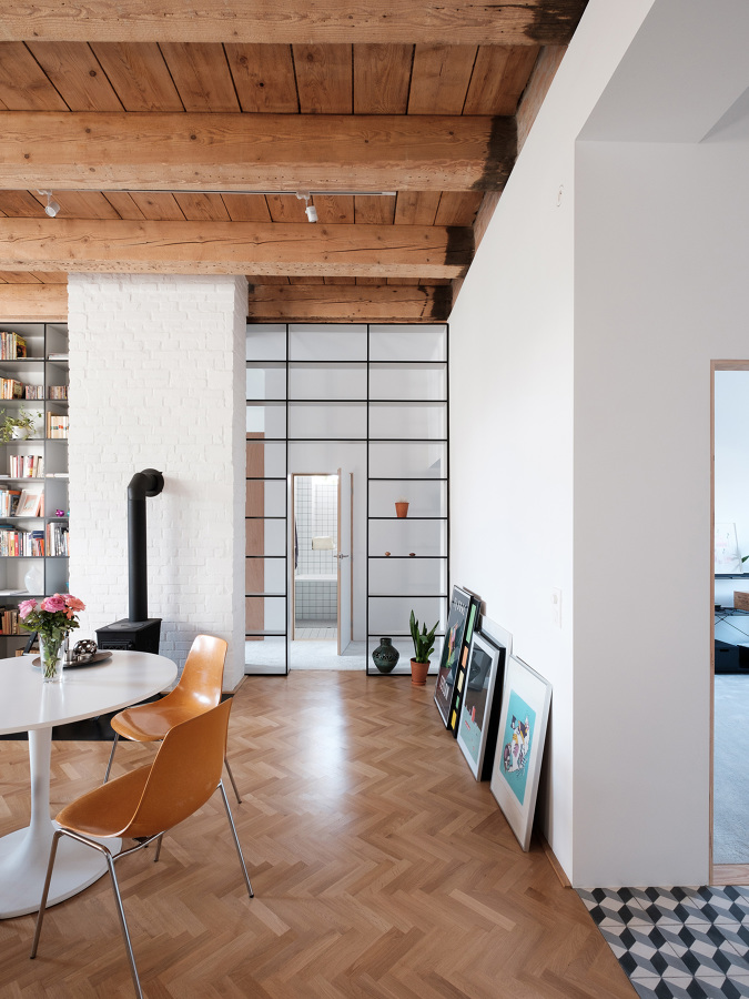 espacio diáfano y conectado