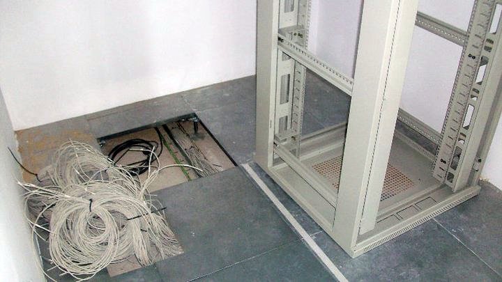 Espacio donde ira el Rack