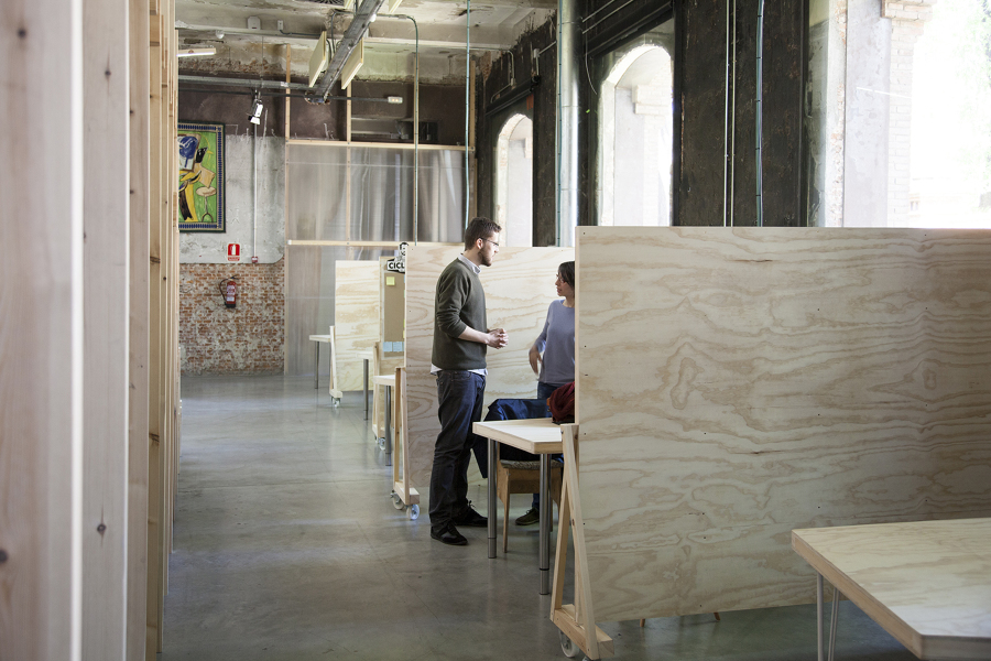 Espacios de trabajo individual o en grupos reducidos