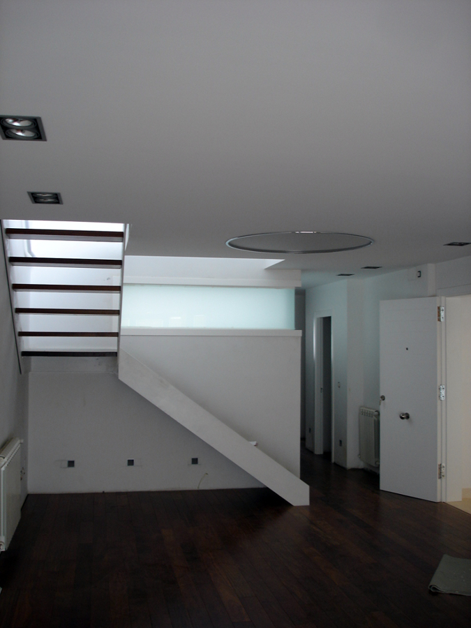 Espacios interiores de vivienda.