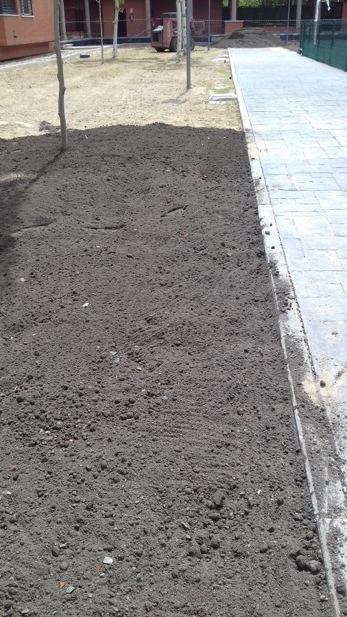 esparcido y nivelacion