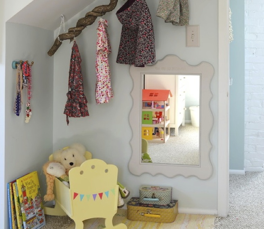espejo habitación infantil