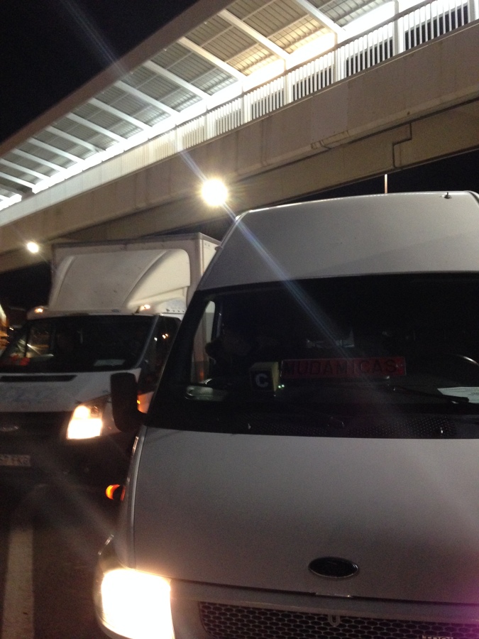 Esperando en el muelle 