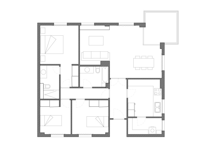 Estado actual, Casa MC