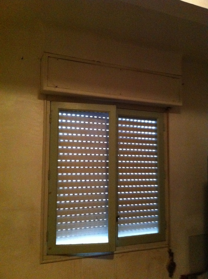 Estado actual de la carpintería de la vivienda