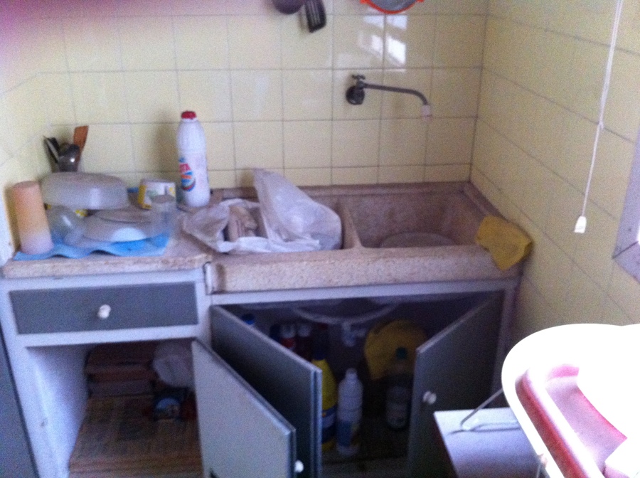 Estado actual de la cocina