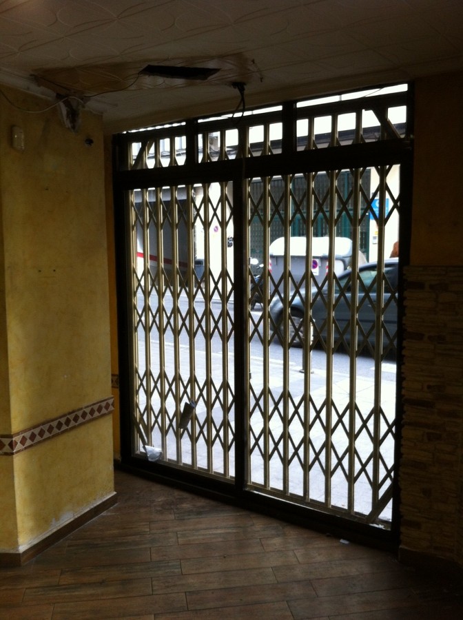 Estado anterior a la reforma - cerramientos fachada