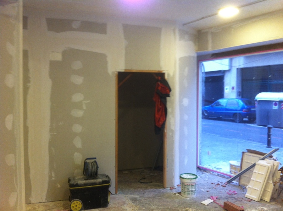 Estado anterior a la reforma - trabajos de pladur