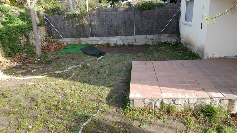 ESTADO DE JARDIN ANTES DE AMPLIACION PORCHE