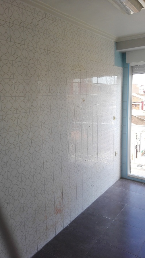 Estado de la cocina antes de la limpieza