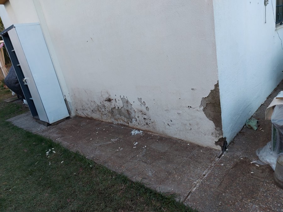 Estado de la fachada.