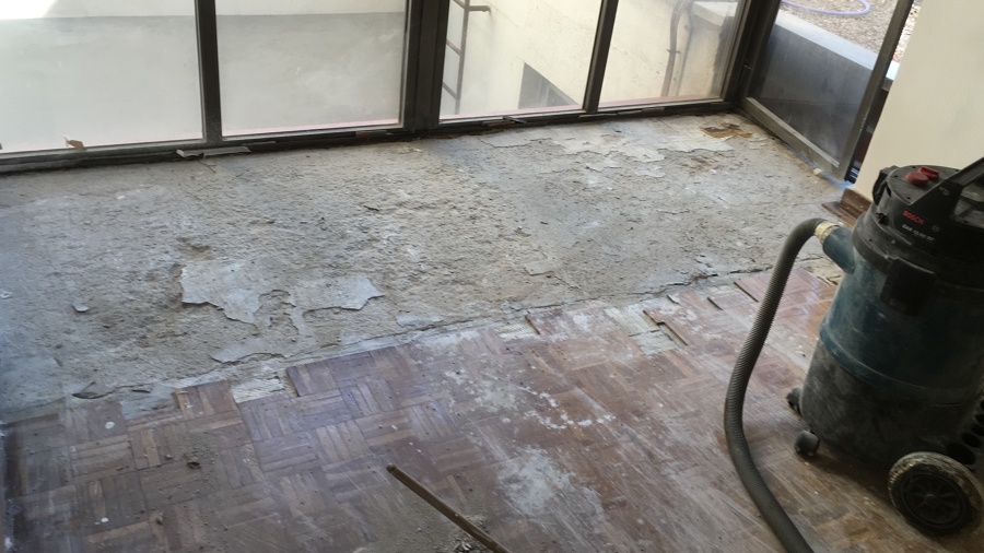 ESTADO DE LA SOLERA ARENOSA ANTIGUA 