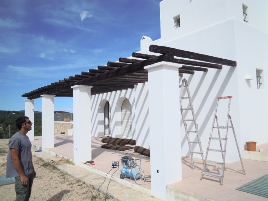 Estado de la villa antes