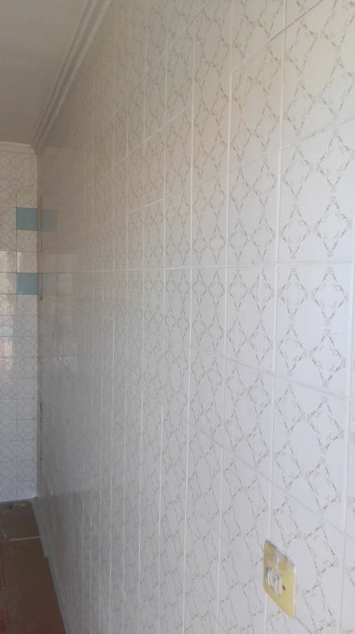 Estado de las paredes  antes de la limpieza