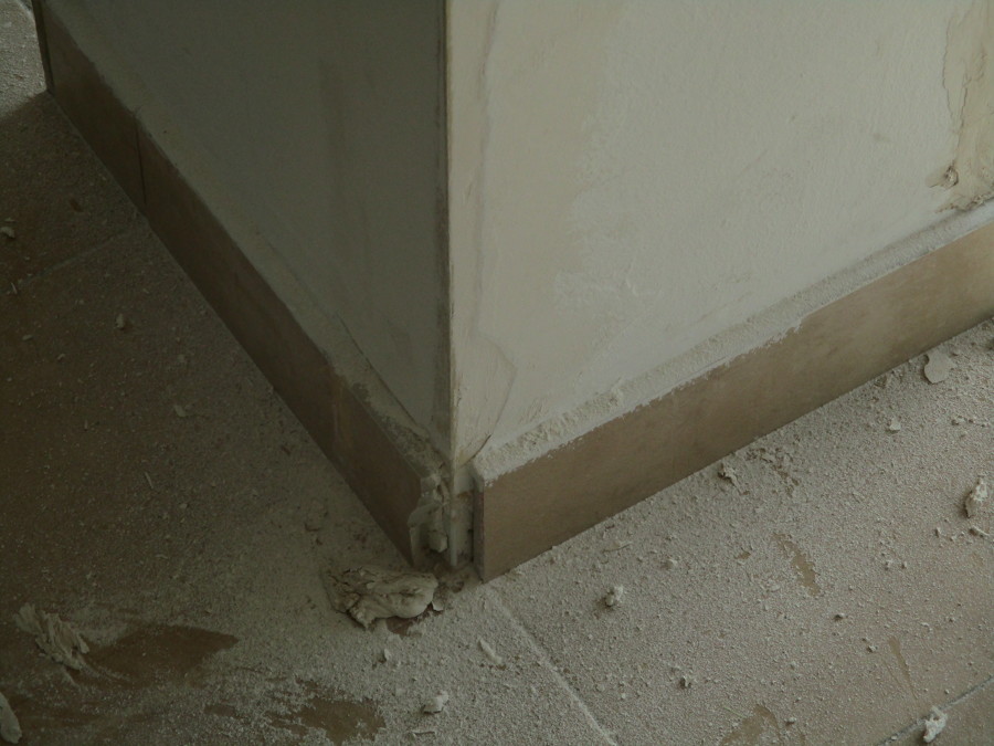 Estado del radapiés del pilar.