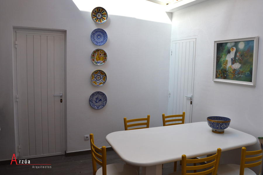 Estado final del patio