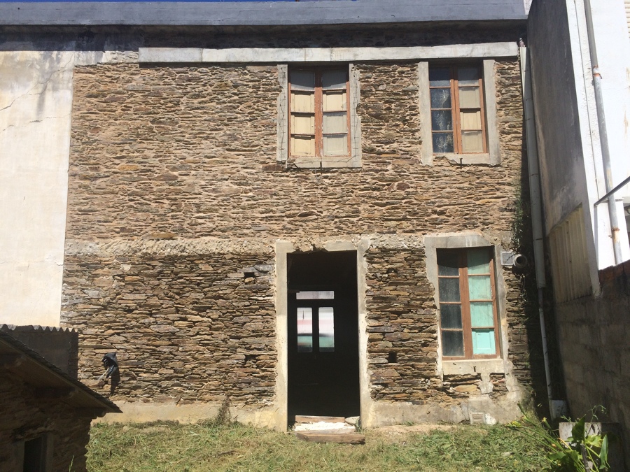 ESTADO INICIAL DE FACHADA POSTERIOR