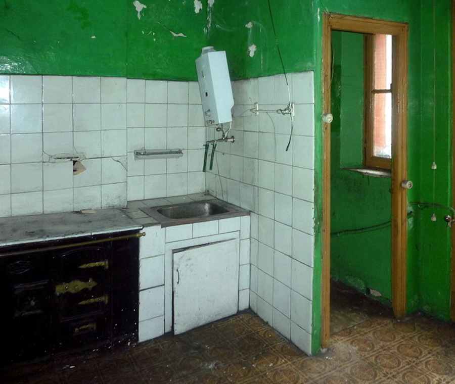 Estado inicial de la cocina