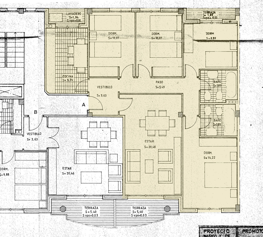 Estado inicial de la vivienda